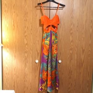 Summertime Maxi Dress,Size Small